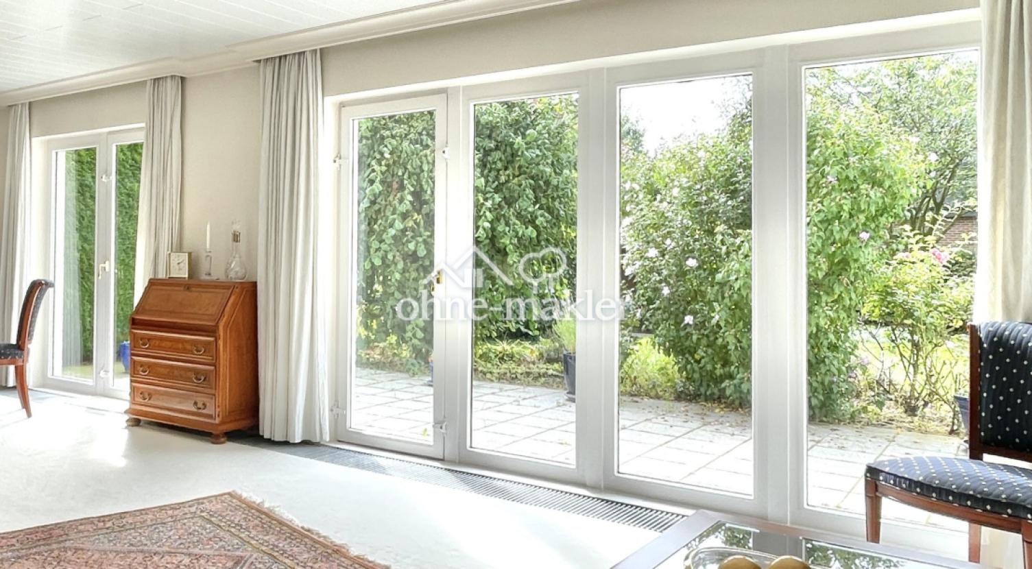 großes Fenster = viel Licht