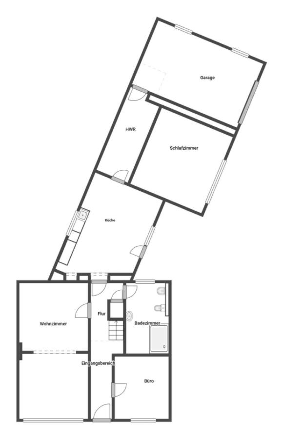 Grundriss Skizze EG