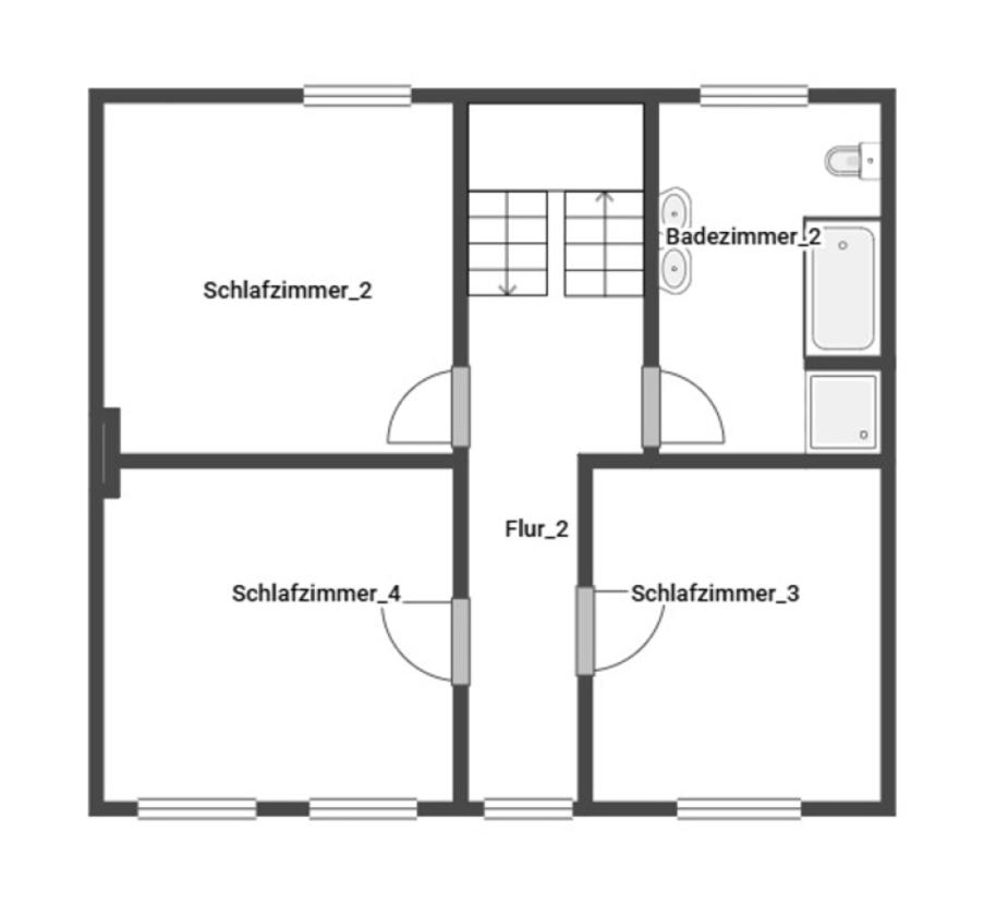 Grundriss Skizze OG