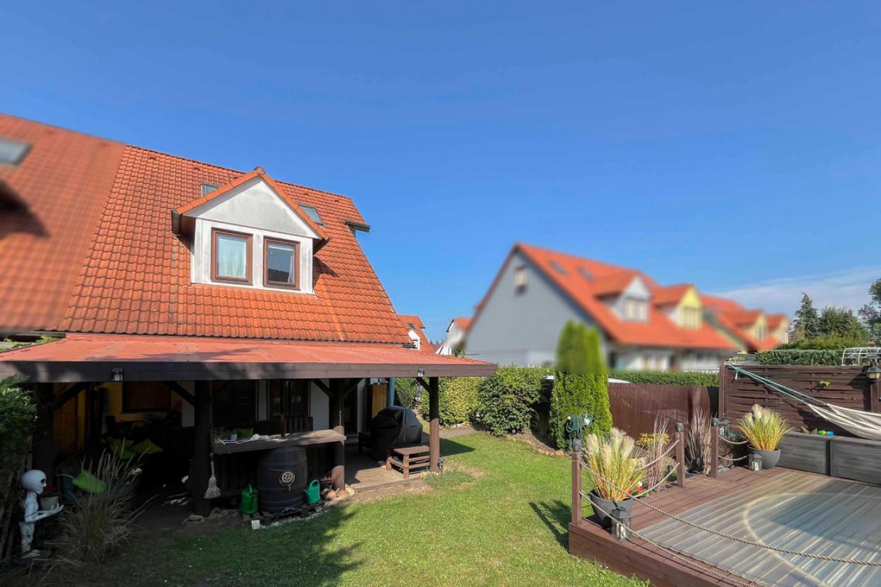 Rückseite Haus