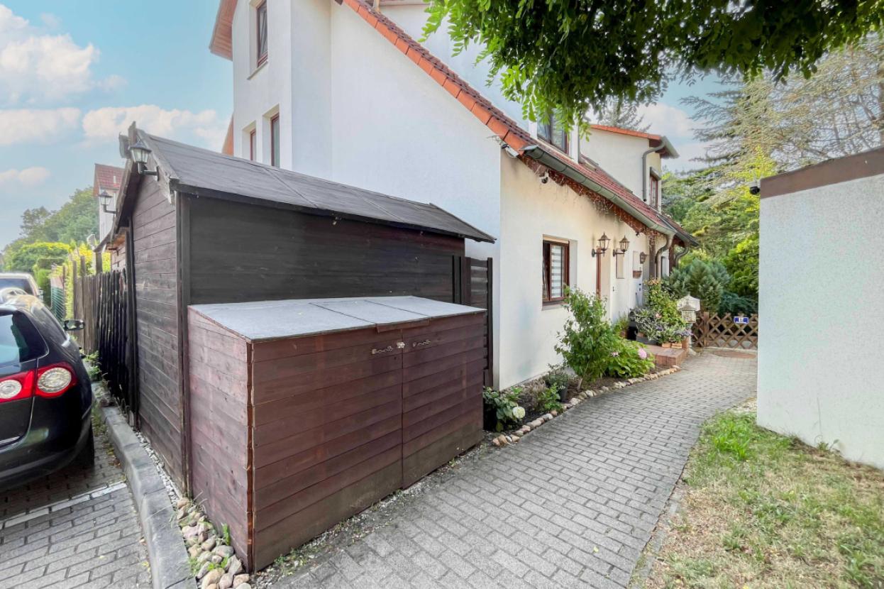 Vorderseite Haus