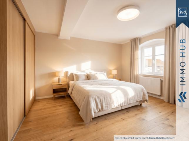 Schlafzimmer gestaged