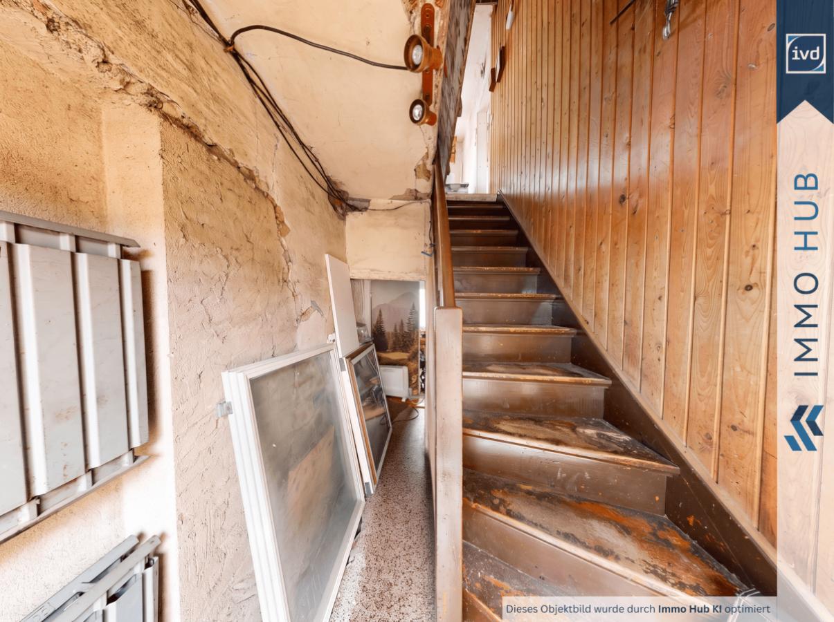 Treppen unrenoviert