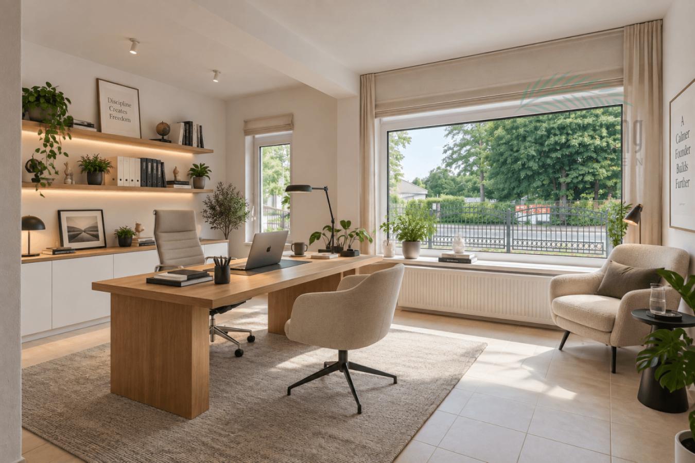 Visualisierung Idee 2 - Zimmer 2 (EG)