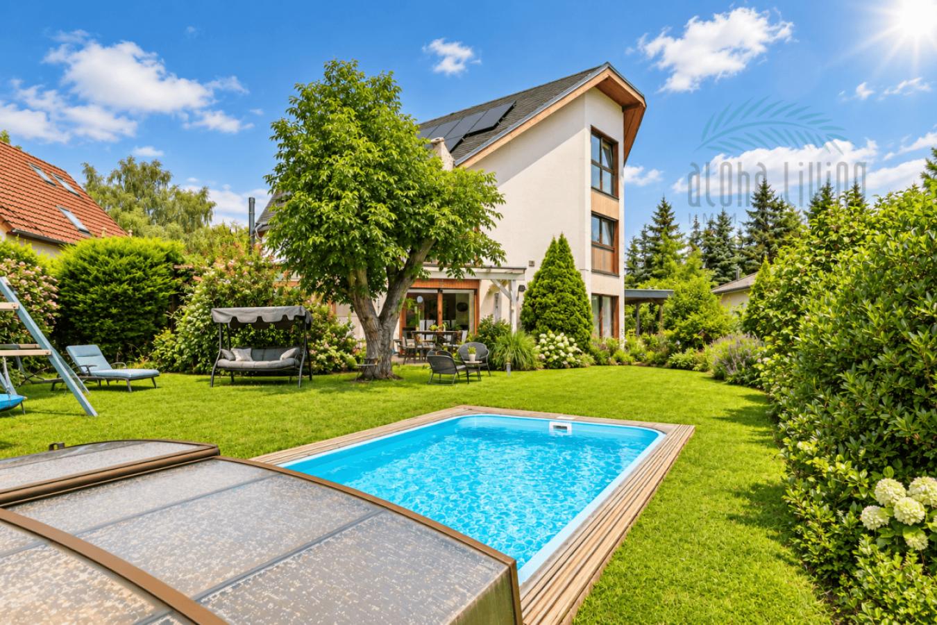 Visualisierung - Außenansicht/Pool