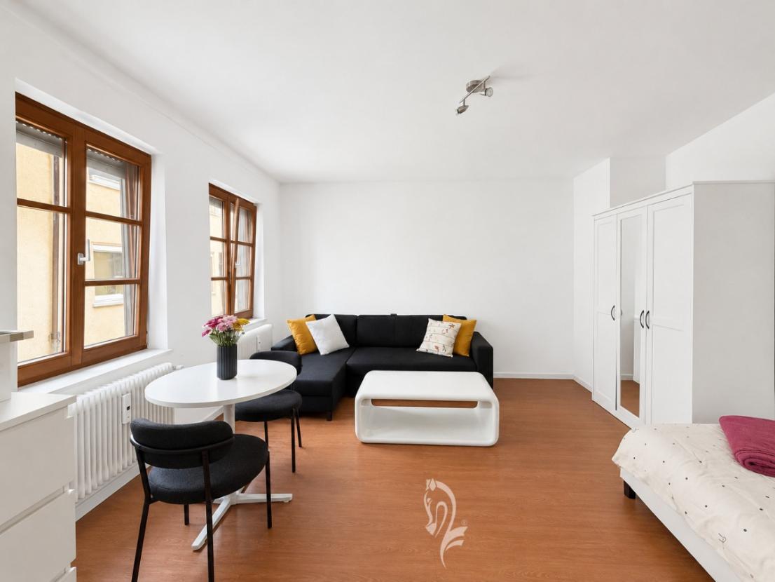Wohnung 1 (Wohnen/Schlafen) KI optimiert