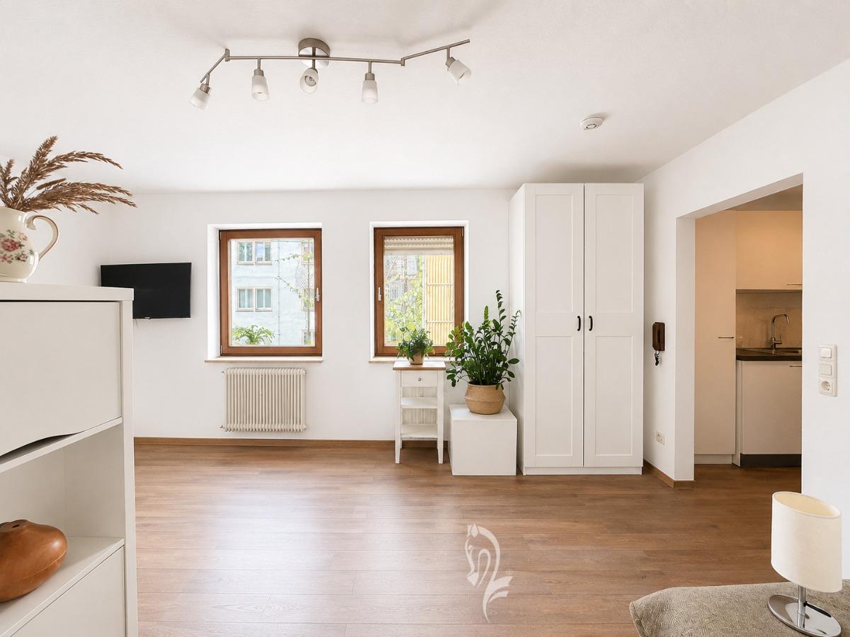Wohnung 2 (Wohnen/Schlafen) KI optimiert