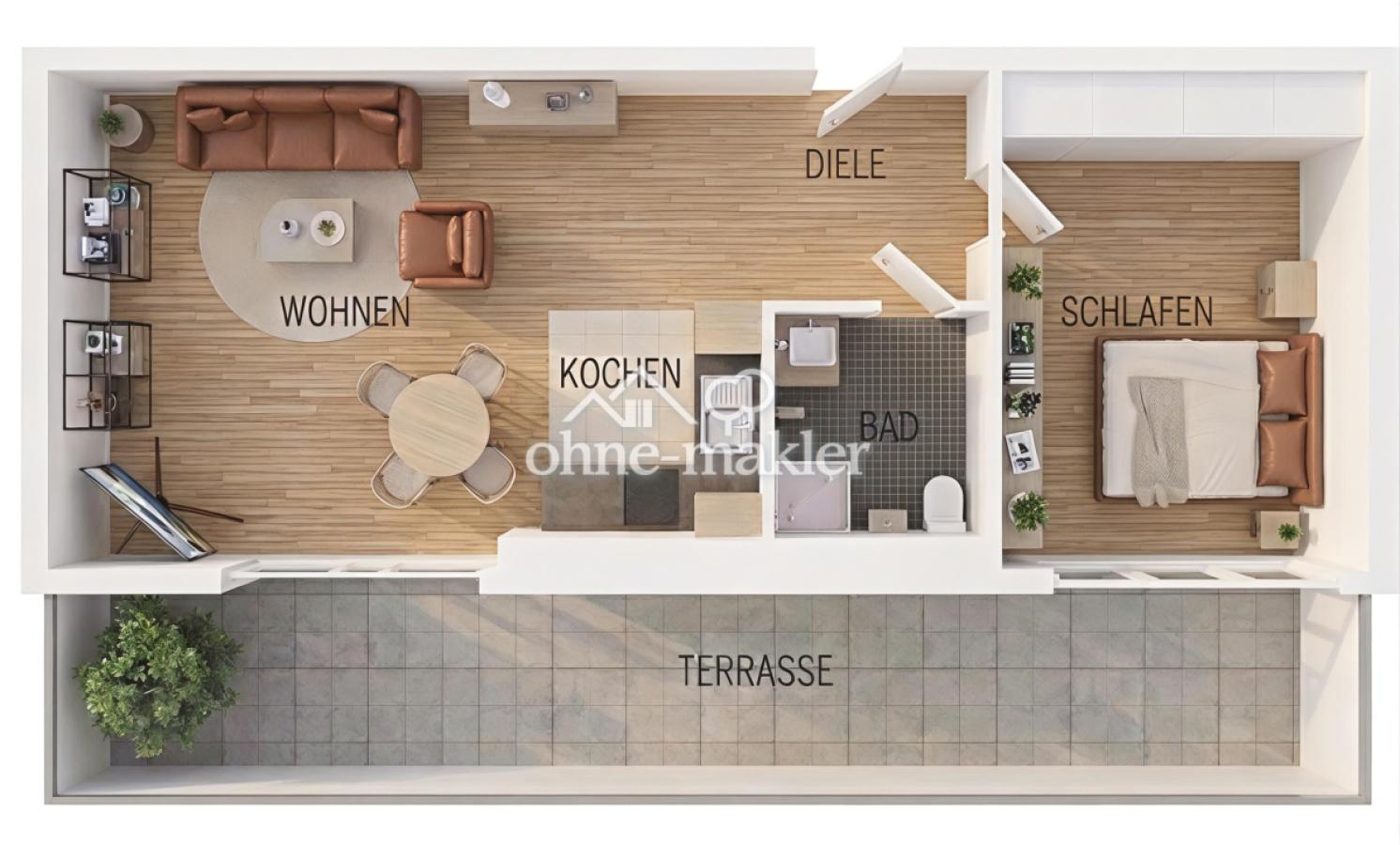 Grundriss unbemaßt