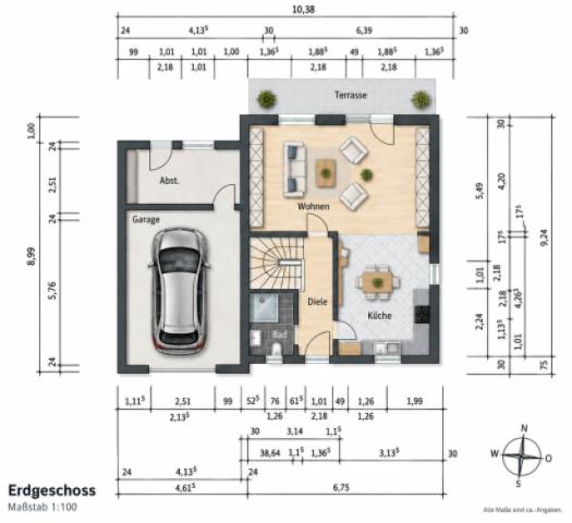 Grundriss EG 