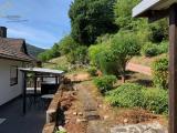 kleiner Garten vor dem Eingang