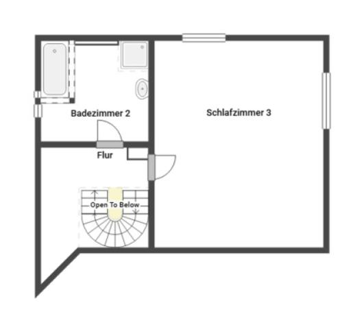 Grundriss Skizze 3.OG