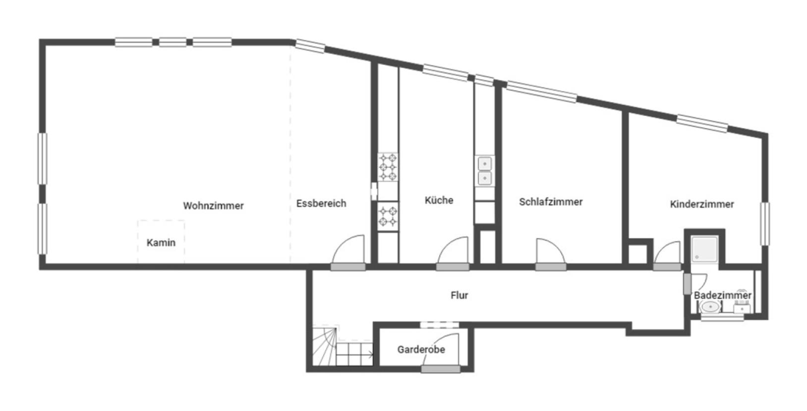 Grundriss Skizze OG