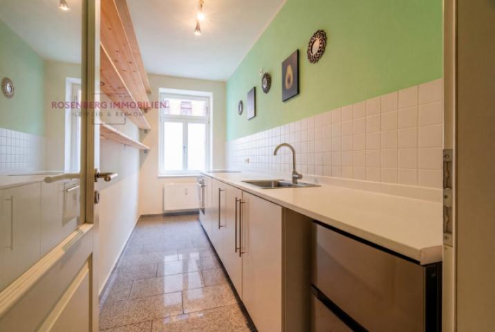 Möblierte 2-Zimmer-Wohnung mit Garten in Leipzig-Mockau zu vermieten_Küche