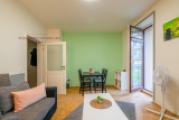 Möblierte 2-Zimmer-Wohnung mit Garten in Leipzig-Mockau zu vermieten_Wohnzimmer