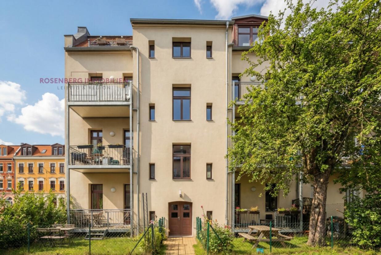 Möblierte 2-Zimmer-Wohnung mit Garten in Leipzig-Mockau zu vermieten_Hausansicht