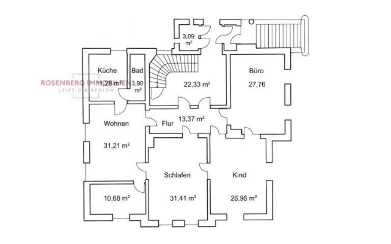 Immobilie in Borsdorf zu verkaufen_Villa_Grundriss Erdgeschoss