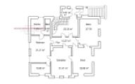 Immobilie in Borsdorf zu verkaufen_Villa_Grundriss Erdgeschoss