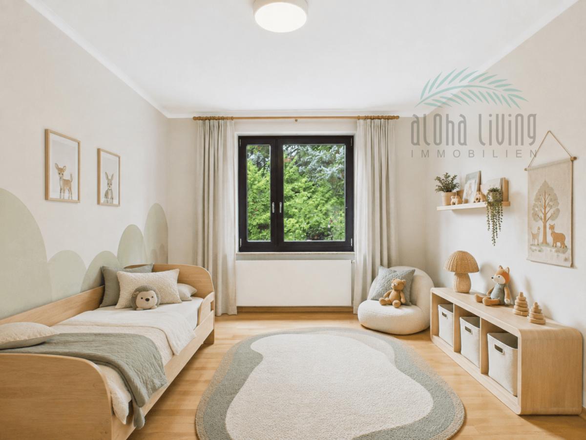 Visualisierung - Schlafzimmer 2 (EG)