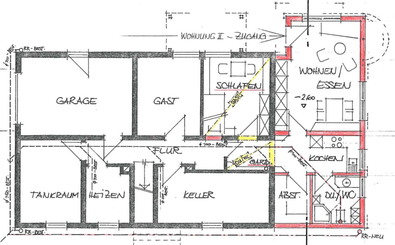 Grundriss UG