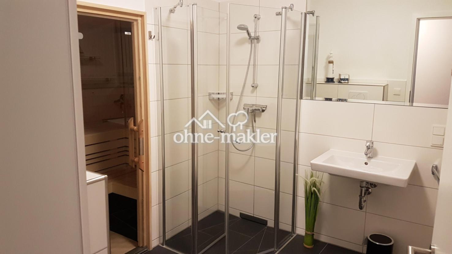 Duschbad mit Sauna