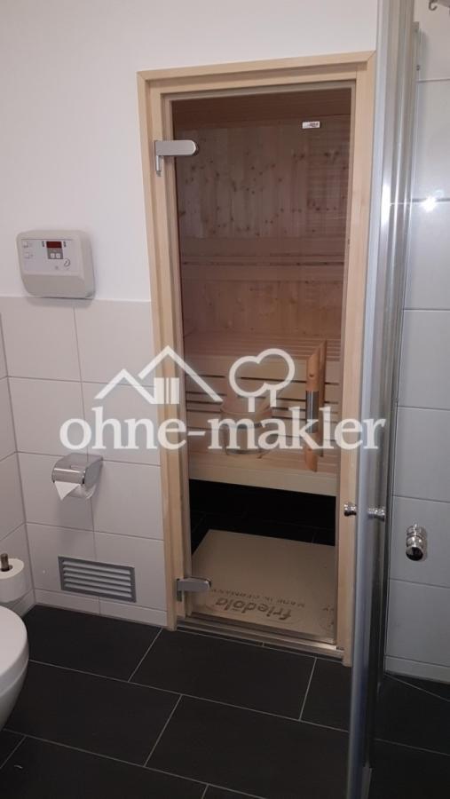 Duschbad mit Sauna