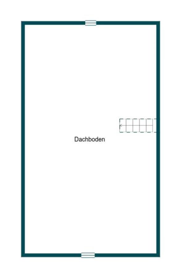 Grundriss Skizze Dachboden