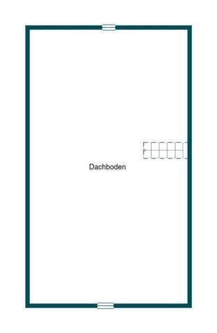 Grundriss Skizze Dachboden