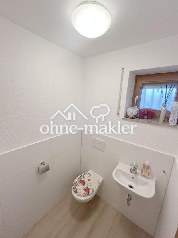 Neues Gäste-WC im EG