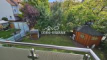 Blick vom Balkon