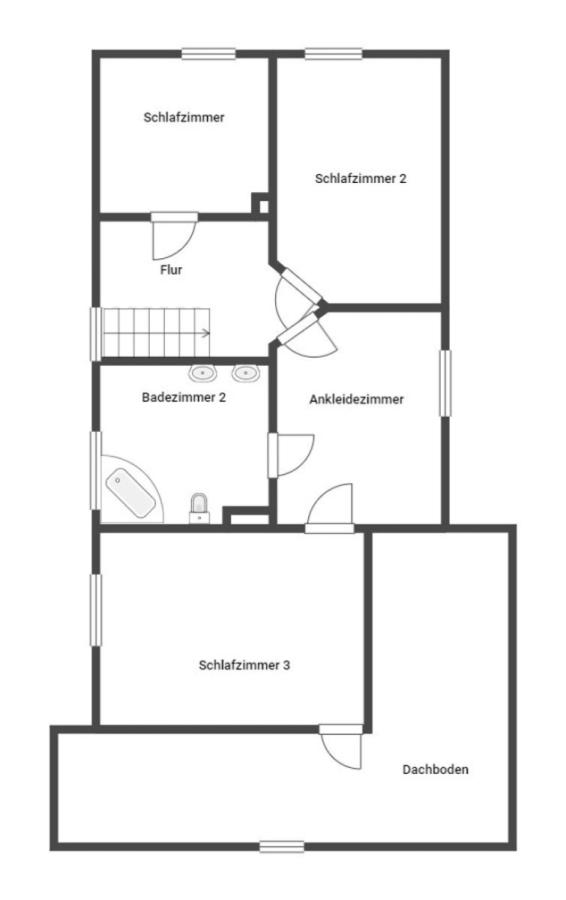 Grundriss Skizze DG