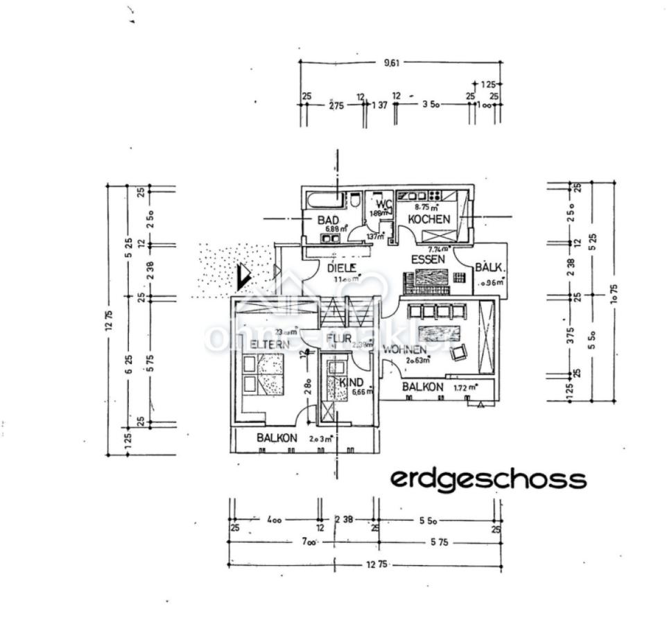 Grundriss Erdgeschoss