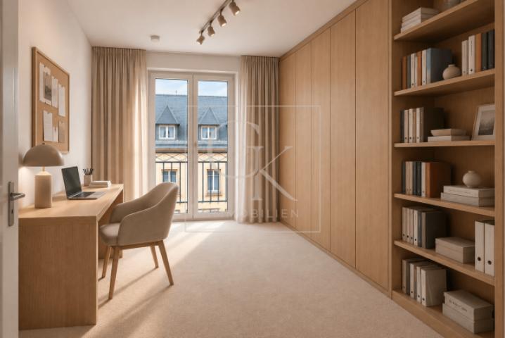 Einrichtungsbeispiel Arbeits-/ Gästezimmer