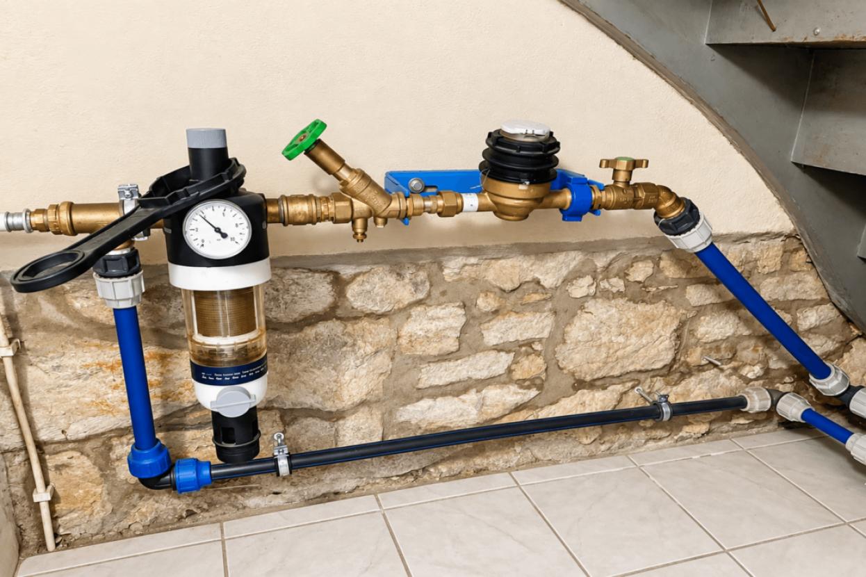 Wasserfilteranlage