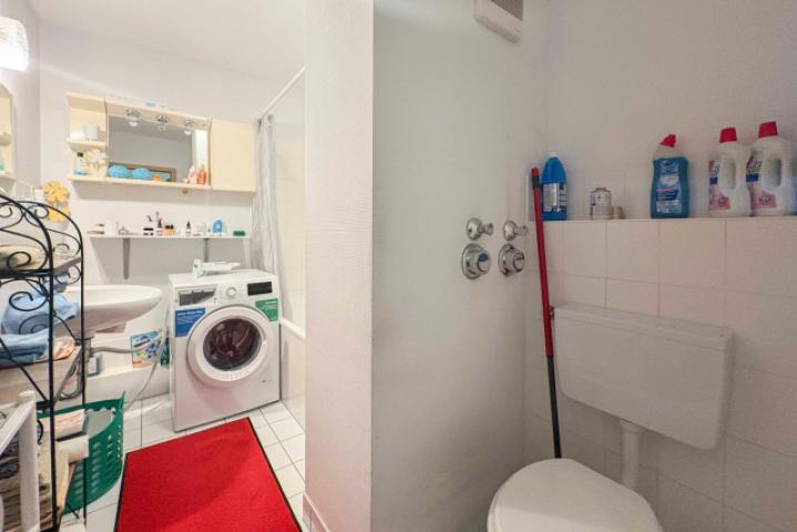 Badezimmer mit Toilette