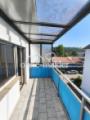 Balkon mit Überdachung