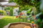 Garten und Garage Südseite