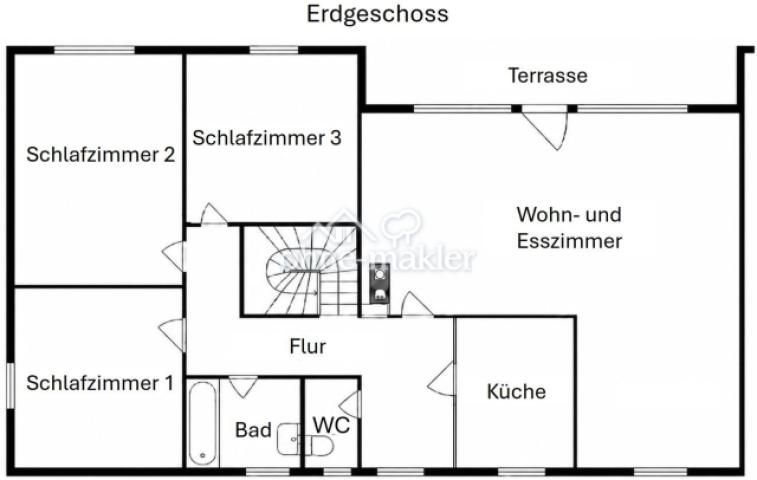 Grundriss Erdgeschoss