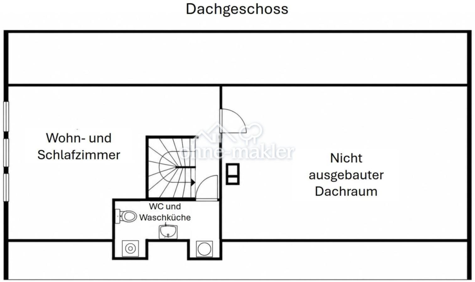 Grundriss Dachgeschoss