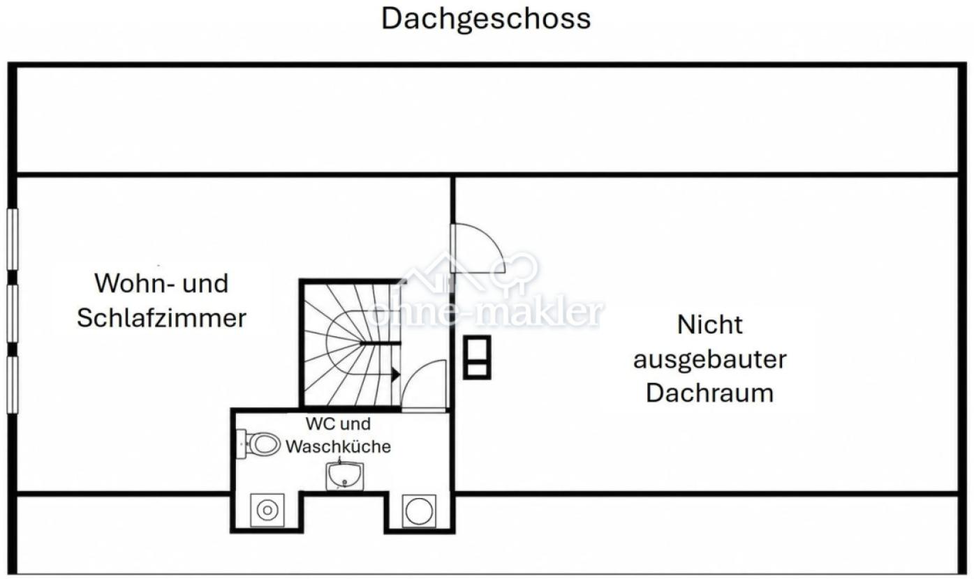 Grundriss Dachgeschoss