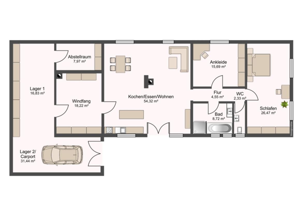 Erdgeschoss Wohnung