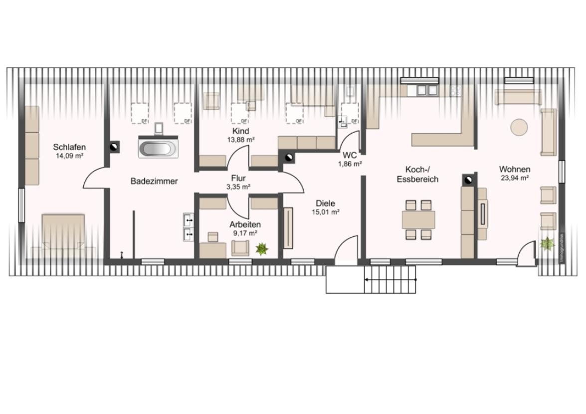 Wohnung Obergeschoss