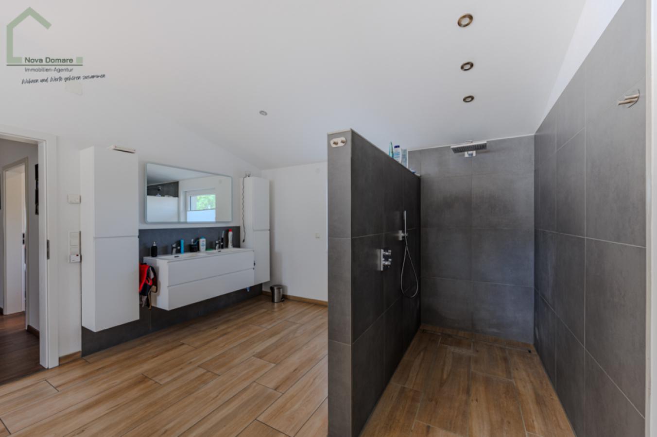 Begehbare Dusche