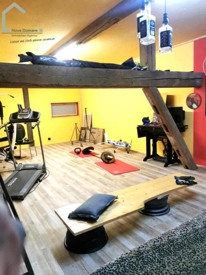 Fitnesszimmer Scheune