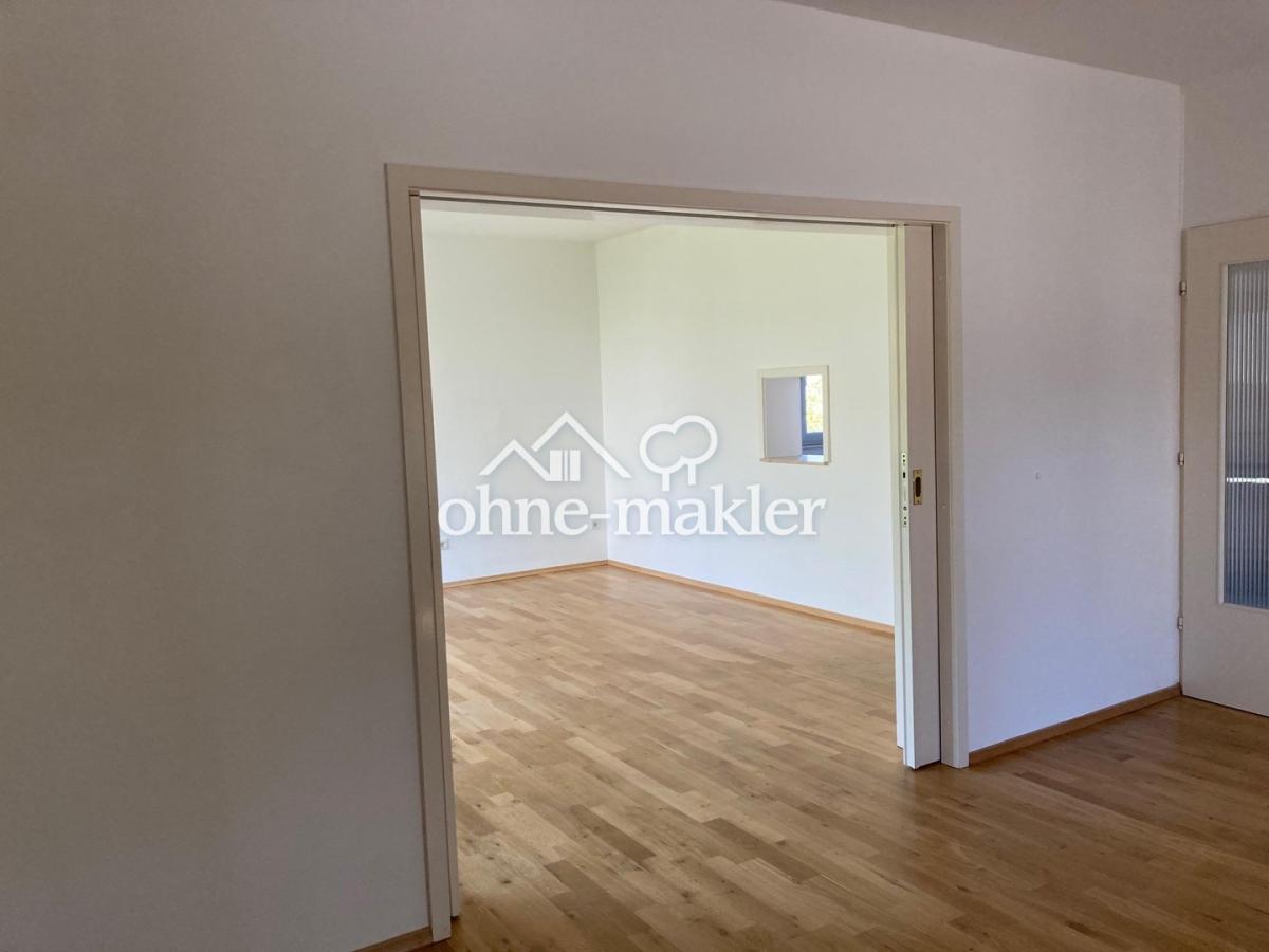 Blick vom Wohnzimmer