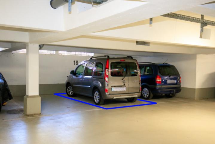 Stellplatz-Tiefgarage