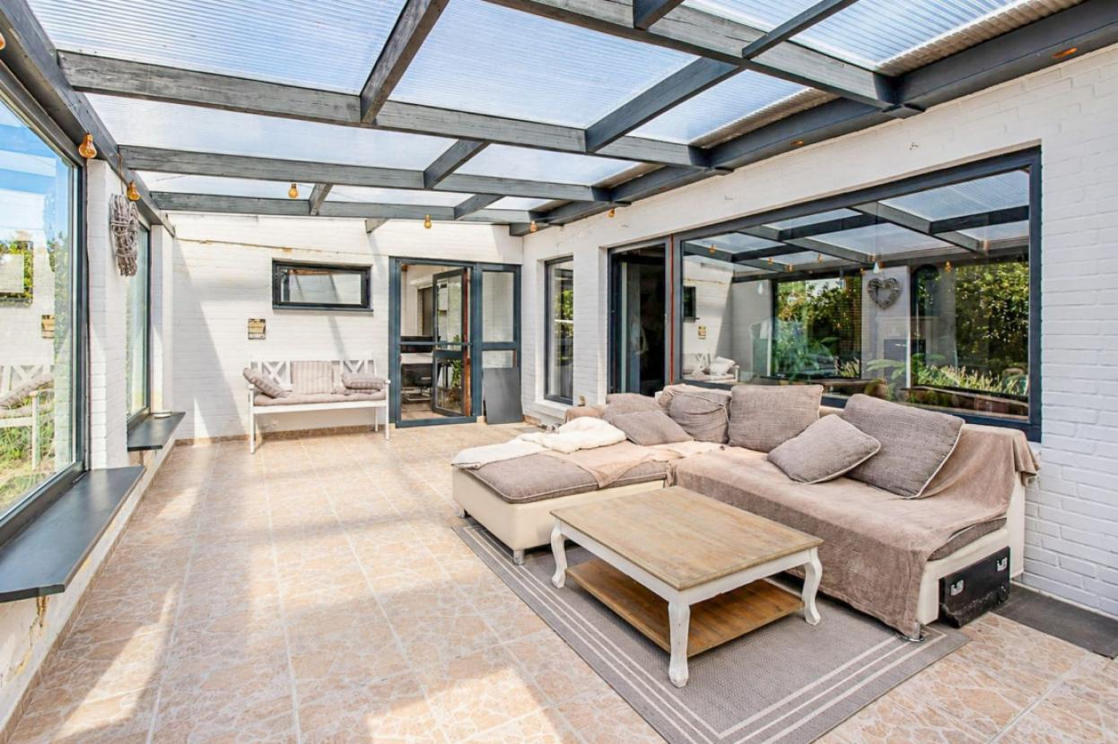 Geschützte Terrasse
