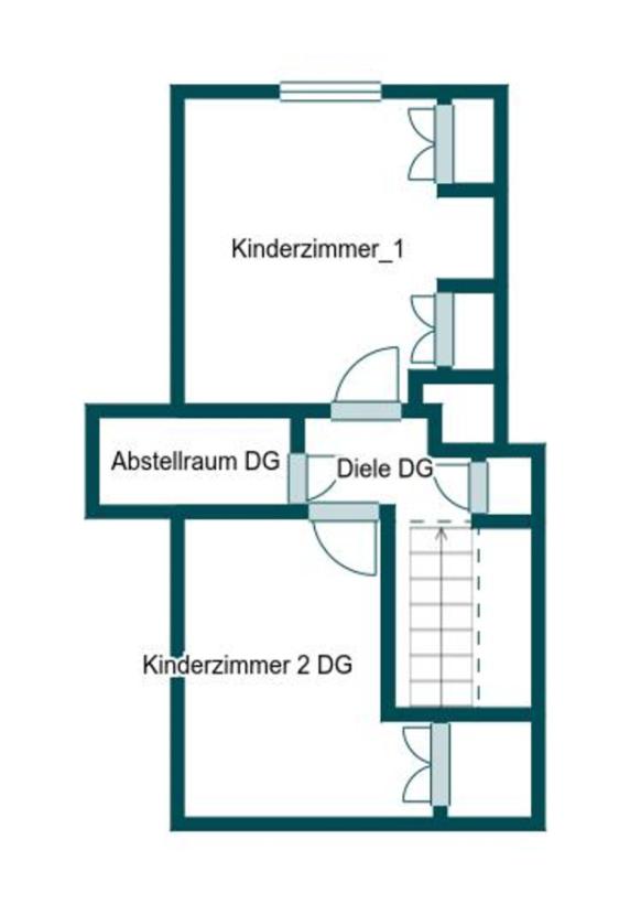 Grundriss Skizze 2.OG