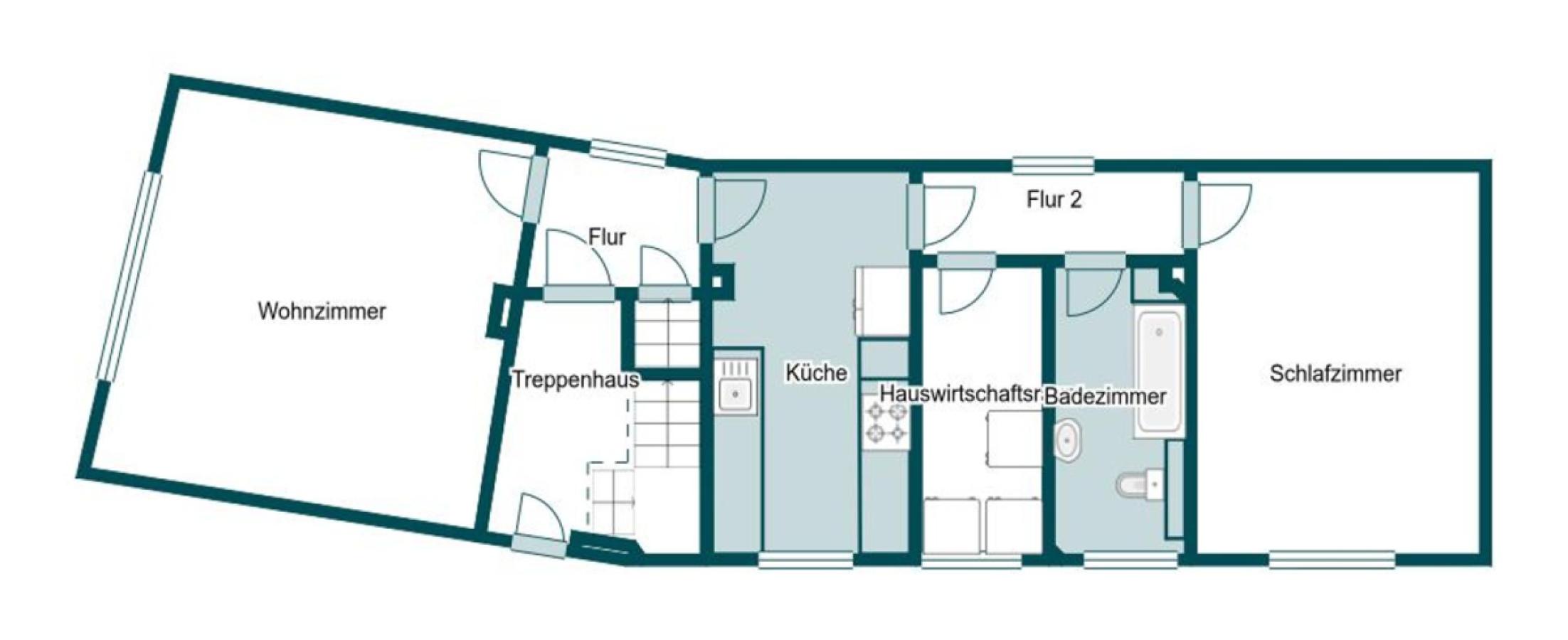 Grundriss Skizze EG