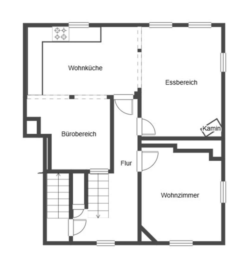 Grundriss Skizze OG