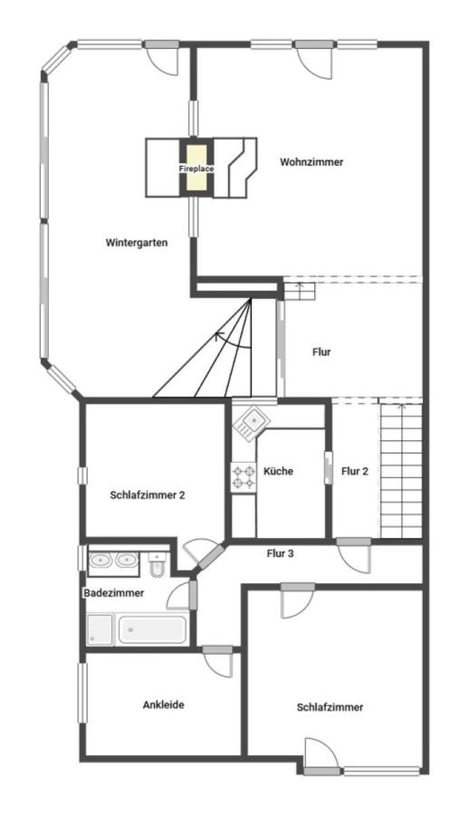 Grundriss Skizze EG